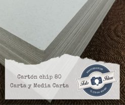 Fotoideas CR - Cartón chip 80 tamaño carta