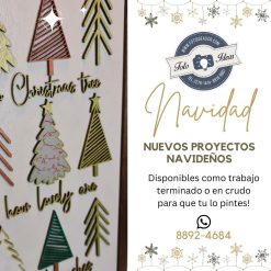 Fotoideas - Proyecto navideño Arbolitos de Navidad